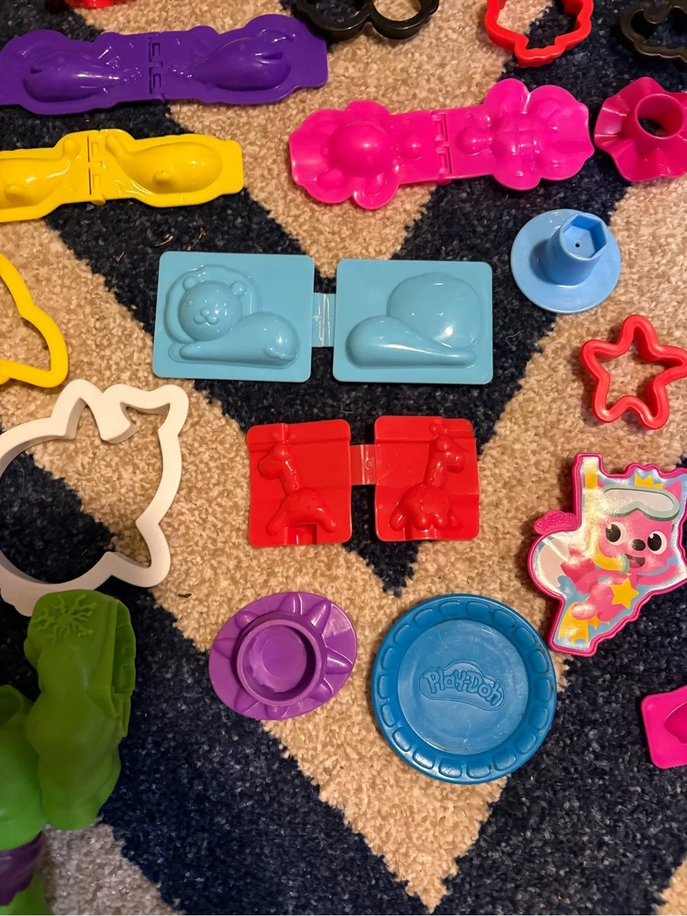 Assorted Kids Play Dough Accessory Kit - Multicolor Creative Molds